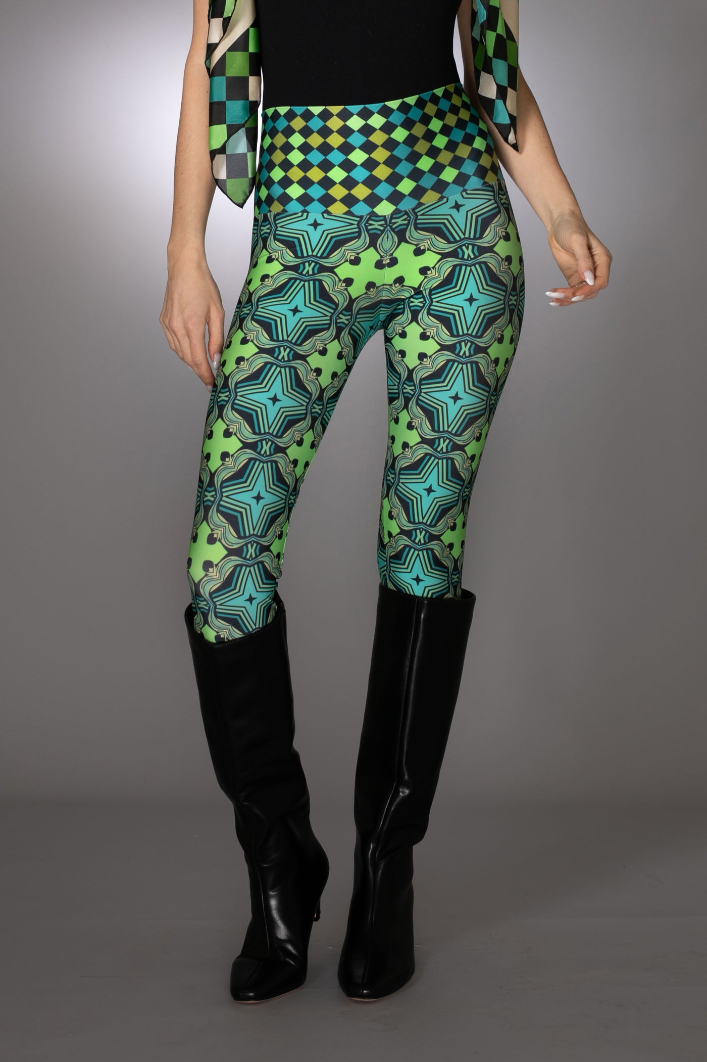 ST- Stars Print Leggings