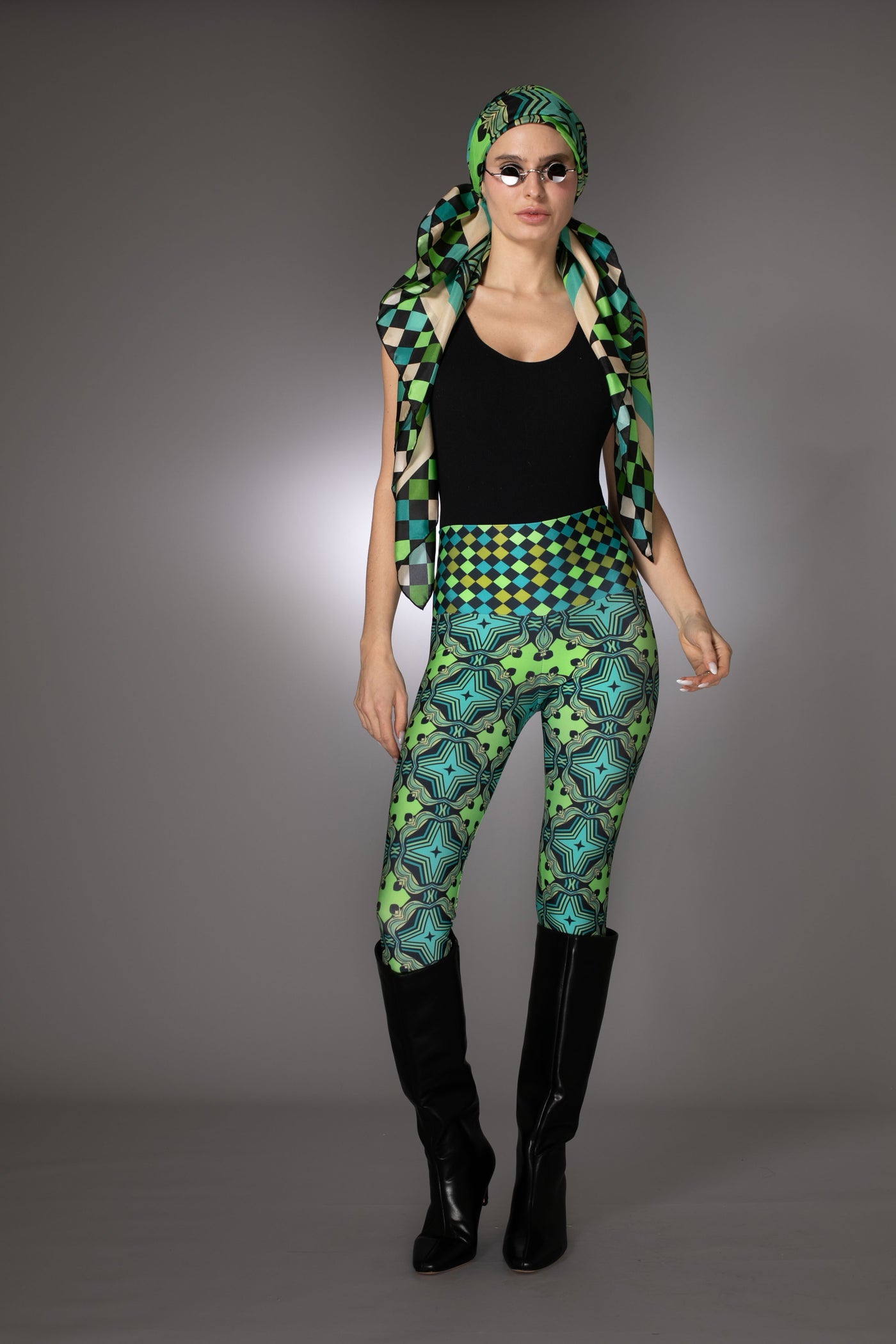 ST- Stars Print Leggings