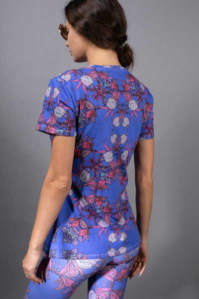 Crocus Purple Floral T-shirt